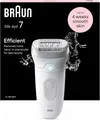 Produktbild: Braun Silk-épil 7 7-011 Damen-Epilierer für Nass- und Trockenanwendung,