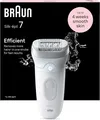 Produktbild: Braun Silk-épil 7 Epiliergerät für Frauen für langanhaltende Haarentfernung