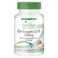 Produktbild: Co-Enzym Q10 200 mg - 30 Kapseln hochdosiert, Herzgesundheit - VEGAN | fairvital