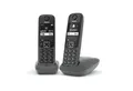 Produktbild: Gigaset AE 690 Duo anthrazit Schnurloses DECT-Telefon (Mobilteile: 2, zwei Mobilteile)
