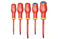 Produktbild: Facom ATP.J5VE Set mit 5 Protwist-Schraubendrehern, 1000 Volt, isoliert für PHILLIPS-Schrauben und Schlitzschrauben