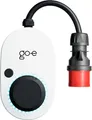 Produktbild: go-e Gemini flex, Weiß, Wand, Schwarz, AC, Typ 2, IT, TN, TT