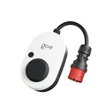 Produktbild: go-e Charger Gemini flex Wallbox, 22kW, 32A CEE rot Stecker, weiß