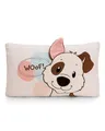 Produktbild: NICI Kissen Hund 43x25cm - braun - Flauschiges Kuscheltierkissen für Jungen, Mädchen Kuscheltierliebhaber, ideal für Zuhause, Kindergarten oder unterwegs - 62163