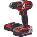 Produktbild: Einhell Power X-Change Akku-Bohrschrauber TE-CD 18/40-1 Li (2x1,5 Ah) - Rot