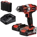 Produktbild: Akku-Bohrschrauber te-cd 18/40 Li (2x1,5 Ah) Power X-Change (Lithium-Ionen, 40 Nm, 2-Gang-Getriebe, Drehzahl-Elektronik, led, inkl. 2x 1,5 Ah