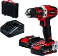Produktbild: Einhell Power X-Change TE-CD 18/40-1 Li (2x1,5 Ah) 4513939 Akku-Bohrschrauber 18 V 1500 mAh Li-Ion inkl. 2. Akku, inkl. Koffer (4513939)