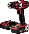Produktbild: Einhell Power X-Change TE-CD 18/40-1 Li (2x1,5 Ah) 4513939 Akku-Bohrschrauber 18V 1500 mAh Li-Ion inkl. 2. Akku, inkl. Koffer