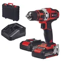 Produktbild: Einhell Power X-Change Akku-Bohrschrauber TE-CD 18/40-1 Li (2x1,5 Ah)