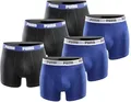 Produktbild: PUMA Herren Basic Boxer Shorts (6er Pack) Black/Blue M