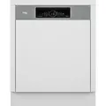 Produktbild: BEKO BDSN36461XC Einbau-Geschirrspüler integriert 60 cm - Schwarz/Silber