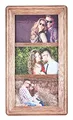 Produktbild: levandeo Bilderrahmen Collage 3 Fotos 10x15 Holz Braun Glas Aufsteller Deko Fotorahmen Galerie Fotoaufsteller Wohndeko Wanddeko