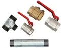 Produktbild: FLORAWORLD Doppelter Pumpenstock 400mm AG 1 1/4Z seitlich 1Z