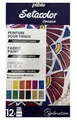 Produktbild: Pebeo Setacolor Schimmer Textilfarbe Für Hell & Dunkel 12x20ml
