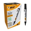Produktbild: BIC Marking 2300 Permanent Marker, in Schwarz, Wasserfester Stift auch für Karton, Glas und Kunststoff, Strichstärke 3.7 mm, 12er Pack