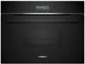 Produktbild: Siemens CD714GXB1 iQ700 Einbau-Kompaktdampfgarer, 59,4 cm breit, 38 L, Wassertank, TFT Touchdisplay, Home Connect, schwarz