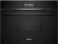 Produktbild: Siemens CD714GXB1 Einbau Kompakt Dampfgarofen schwarz 45-er Nische.