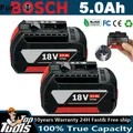Produktbild: 2Pack Akku für Bosch 18V 5,0Ah Professional GBA GSR GSB BAT618 BAT609 622 NEU