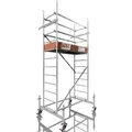 Produktbild: ALTEC Aluminium Fahrgerüst Rollfix 1.0 mit Ø150mm Rollen, Standardtraverse & Wandanker, maximale Arbeitshöhe 10 Meter 70 cm x 150 cm x 400 cm