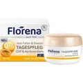 Produktbild: Florena Tagescreme Anti-FaltenundElastizität Tagespflege, LSF 15, Anti-Falten, mit Q10 und Aprikosenkernöl, alle Hauttypen, 50 ml