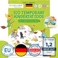 Produktbild: 100 Tattoos für Kinder - Hautfreundliche Kindertattoos Bibi Blocksberg - kind...