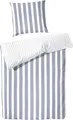 Produktbild: Primera Wendebettwäsche Delf, Perkal, 3 teilig, mit Streifen