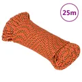 Produktbild: Bootsseil Orange 4 mm 25 m Polypropylen