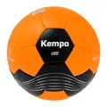 Produktbild: Kempa Leo Handball Trainingsball und Spielball, Handball für Kinder und Erwachsene - strapazierfähig und griffig von Größe 0 bis Größe 3, orange/schwarz, 2