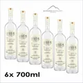 Produktbild: Tsipouro Tirnavou Katsaros 6x 700ml / 42% mit Anis feiner Tropfen aus Tirnavos