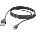 Produktbild: Hama - Usb-ladekabel Usb 2.0 Usb-a Stecker, Usb-micro-b Stecker 3.00 M Schwarz 00201588