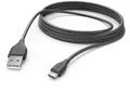 Produktbild: Hama Adapter/Kabel/Stecker Ladekabel USB-A>Micro-USB (3m)