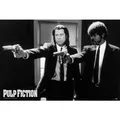 Produktbild: Pulp Fiction Poster Waffen 154 Geburtstag Geschenk Offizielles Produkt