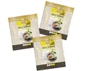 Produktbild: GOLDENTURTLESFORCHEF Reispapier Quadratisch 19cm – 3er Pack – Für Sommerrollen & Frühlingsrollen – OG ASIA – 3x 500g