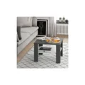Produktbild: VICCO Couchtisch HOMER Anthrazit Weiß 60x60 cm Wohnzimmer Sofatisch Kaffeetisch
