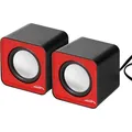 Produktbild: Audiocore AC870 R 2-way Grey, Red Wired (AC870R)