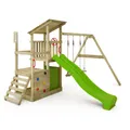 Produktbild: FATMOOSE Spielturm Klettergerüst FruityForest mit Schaukel, Sandkasten & Rutsche