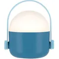 Produktbild: LED-Tischleuchte Ole blau, Henkel hellblau, Designer Remember, 15x13.4x11 cm
