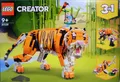 Produktbild: Lego Creator 31129 Majestätischer Tiger 3 in 1 roter Banda-Bär Koi-Fisch NEU