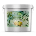 Produktbild: 1kg 100% Vitamin C Pulver 1 kg TOP L-Ascorbinsäure Lebensmittelqualität EIMER