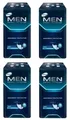 Produktbild: TENA For Men Level 1 Inkontinenz Einlagen Diskret 4 Packungen je 24 - 96 Stück