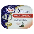 Produktbild: Appel Sardinen Madeleine Rot Zarte Sardinenfilets in Olivenöl 105g