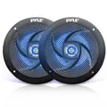 Produktbild: 2 PYLE PLMRS53BL Lautsprecher A 2 Vie Schwarze Waterproof Ab 5,25 