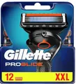 Produktbild: Gillette Alt, Fusion 5 ProGlide Rasierklingen mit Trimmerklinge für Präzision und Gleitbeschichtung, 12 Ersatzklingen, Orange