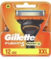 Produktbild: Gillette Fusion 5 Rasierklingen 12 Stück.