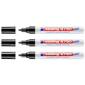 Produktbild: EDDING Set mit 3 Markern für Farbe 8750, speziell für Industrie, Schwarz, 2-4 mm