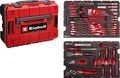 Produktbild: Einhell E-CASE 370570 Werkzeugkoffer bestückt 80teilig (B x H x T) 44.4 x 32.9 x 13.1cm