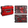 Produktbild: Original Einhell E-CASE 80-tlg. Werkzeugkoffer (Werkzeug-Set im robusten, stapelbaren Kunststoffkoffer als ideale Grundausstattung für den Haushalt, die Werkstatt oder unterwegs)