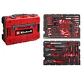 Produktbild: Einhell Werkzeugkoffer Einhell 80-tlg. Werkzeugkoffer Universal 370570 Werkzeugkoffer bestüc