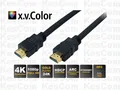 Produktbild: Hochwertiges HDMI Kabel Stecker auf Stecker  vergoldete Kontakte 1m schwarz