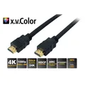 Produktbild: 1,0m HDMI Anschlußkabel A Stecker  vergoldete Kontakte, Full HD, HEAC